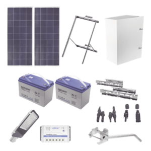 Kit de energía solar para alumbrado de 60 W