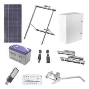 Kit de energía solar para alumbrado de 30 W