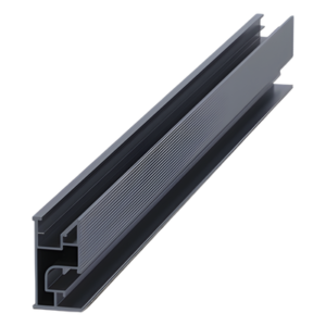 Riel 7 2100 mm aluminio anodizado