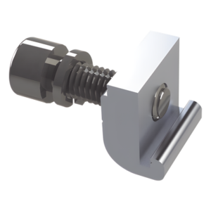 Conector G con tornillo para fijación en riel 7
