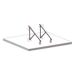 Caja de accesorios p/Kit EPL-GM01-2X2V2