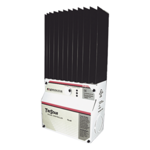 Controlador de Carga Solar TriStar PWM 45 A / 12V 24V 48V / Puerto RS-232 / Hasta 4 kW / Disipador de Calor / 7 Preajustes