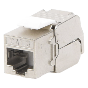 Módulo Jack Keystone Cat6 Blindado (STP) Sin Herramienta (Toolless)