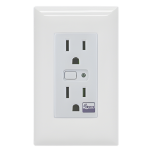 (ZWAVE) Tomacorriente con señal inalambrica Z-WAVE, compatible con HUB HC7, C8, puede ser un panel de alarma L5210, L7000 con Total Connect y Alarm.Com