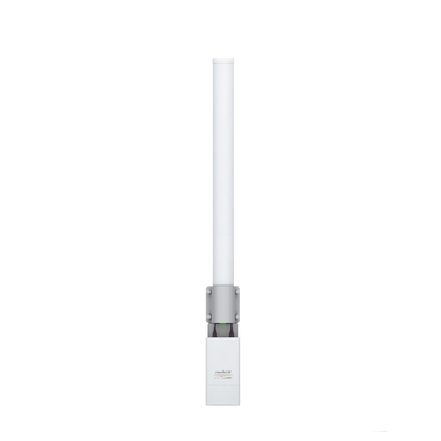 Antena omnidireccional, potente cobertura de 360°, doble polaridad MIMO 2x2, frecuencia 5 GHz (5.45-5.85 GHz) de 13 dBi