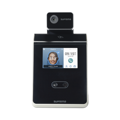 FaceStation 2 Lector Facial/ Notificación por Temperatura Alta / Bluetooth MultiClass SE Dual RFID (125KHZ EM HID PROX 13.56MHZ Mifare DesFire / EV1 FELICA ICLASS S) Compatible con BioStar2