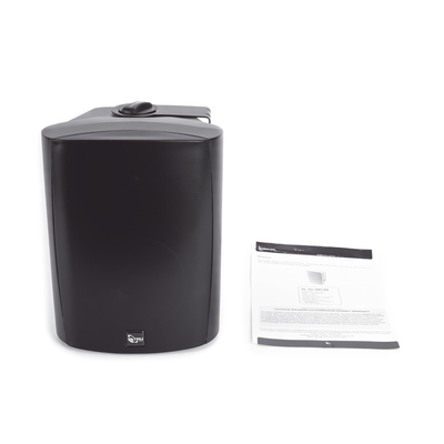 Altavoz de 2 vías para exteriores de 70V / 100V, woofer de 6.5 in, tweeter de cúpula suave de seda de 1in, negro. - Imagen 6