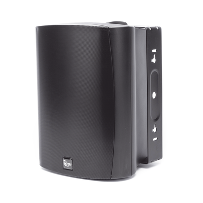 Altavoz de 2 vías para exteriores de 70V / 100V, woofer de 6.5 in, tweeter de cúpula suave de seda de 1in, negro. - Imagen 4