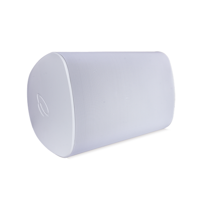 Altavoz exterior de 2 vías, controlador de 6,5", tweeter de 1", radiador que mejora los graves, tecnología de montaje de bloqueo rápido, 5 - 120 vatios, 8Ω. Blanco. - Imagen 2