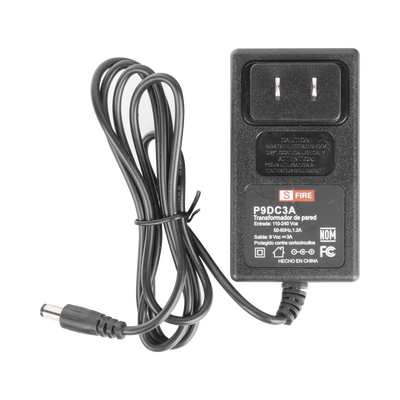 9 Vcc / 3 A / Adaptador de voltaje / Voltaje de Entrada de 100-240 Vca / Para Usos Múltiples / Video Vigilancia, Acceso, Asistencia, Alarmas, Etc. - Imagen 2