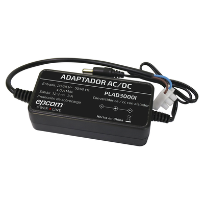 2 en 1 / 1.- Convertidor de 20 - 30 VCA a 12 Vcc @ 3 Amp / 2.- Filtro Contra Ruido para Cámaras TurboHD, CVI, TVI / Envío Largas Distancias - Imagen 2