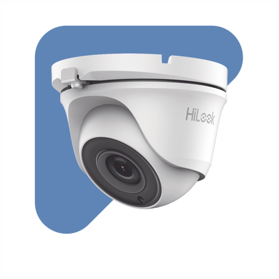 Turret TURBOHD 5 Megapíxel / 85° de Visión / Lente 2.8 mm / Exterior IP66 / IR EXIR 20 mts / TVI-AHD-CVI-CVBS / Metal - Imagen 2