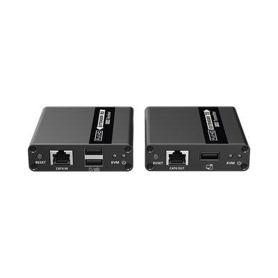 Kit extensor KVM (HDMI y USB) | 40m 4k@30Hz 40m | 1080P@60Hz | Cat 6, 6a y 7 | CERO LATENCIA | HDR | Salida Loop | Uso 24/7 | Salida de audio de 3.5mm | Transmite el Video y Controla tu DVR vía USB a distancia. - Imagen 5