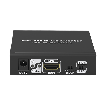 Extractor de Audio de HDMI a HDMI + Audio / Salida de Audio Digital o Análoga / SPDIF / Toslink / Auxiliar 3.5mm (Estéreo) / Salida HDMI solo video / Soporta ARC / HDR / HDCP / Separa el Audio del Contenido HDMI . - Imagen 4