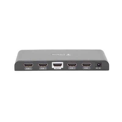 Divisor (Splitter) HDMI 4K de 1 Entrada a 4 Salidas (Simultaneas) / Soporta 4K×2K / Soporta hasta 4 equipos con conexión en Cascada / HDMI 3D / HDR / HDMI 1.4 / HDCP 1.4 / Audio PCM / Longitud del cable de entrada ≤30m y salida ≤25m. - Imagen 7