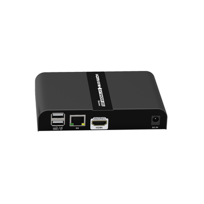 Receptor Compatible para Kits TT671KVM / Resolución 4K@30Hz / Cat 6/6A/7 / Distancia de 100 m / IPCOLOR / Cero Latencia / Control IR / Compatible con Switch Gigabit para control KVM múltiple. - Imagen 2
