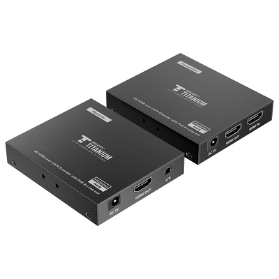 Kit Extensor HDMI para distancias de 70 metros / Resolución 4K x 2K@ 60 Hz/ Cat 6, 6a y 7 / IPCOLOR / CERO LATENCIA / SIN COMPRIMIR / Salida Loop / Control IR / Salida de audio de 3.5mm / PoC - Imagen 2