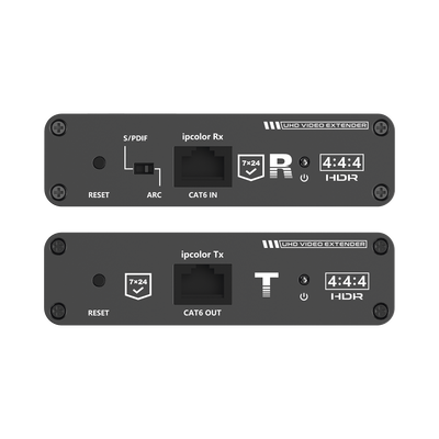 Kit Extensor HDMI hasta 700 metros con Conexión en Cascada / 4K @ 60 Hz/ 70 metros PTP con Cat 6, 6a y 7 / IPCOLOR / CERO LATENCIA / SIN COMPRIMIR / Salida Loop / IR bidireccional / Puerto S/PDIF / Soporta ARC / Soporta 10 TT-676-Rx. - Imagen 2