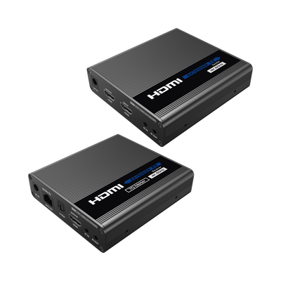 Kit Extensor HDMI hasta 700 metros con Conexión en Cascada / 4K @ 60 Hz/ 70 metros PTP con Cat 6, 6a y 7 / IPCOLOR / CERO LATENCIA / SIN COMPRIMIR / Salida Loop / IR bidireccional / Puerto S/PDIF / Soporta ARC / Soporta 10 TT-676-Rx. - Imagen 4