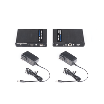 Kit extensor KVM (HDMI y USB) hasta 70 metros | Resolución 4K @ 60 Hz | Cat 6, 6a y 7 | IPCOLOR | CERO LATENCIA | HDR10 | Salida Loop | Puerto S/PDIF | Uso 24/7 | Transmite el Video y Controla tu DVR vía USB a distancia. - Imagen 4