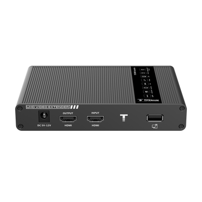 Kit extensor KVM (HDMI y USB) hasta 70 metros | Resolución 4K @ 60 Hz | Cat 6, 6a y 7 | IPCOLOR | CERO LATENCIA | HDR10 | Salida Loop | Puerto S/PDIF | Uso 24/7 | Transmite el Video y Controla tu DVR vía USB a distancia. - Imagen 2