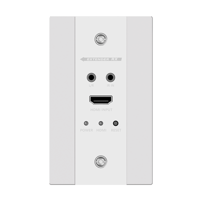 Kit Extensor HDMI en PLACAS DE PARED para distancias de 70 metros / Resolución 4K@60Hz / Cat 6/6A/ 7 / HDR/ IPCOLOR/ Cero Latencia / Soporta Control Remoto / Placa de pared de 2.74 x 4.49” (tamaño estándar de EE.UU.) - Imagen 6