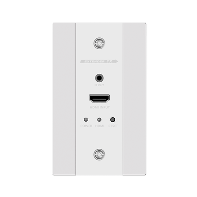 Kit Extensor HDMI en PLACAS DE PARED para distancias de 70 metros / Resolución 4K@60Hz / Cat 6/6A/ 7 / HDR/ IPCOLOR/ Cero Latencia / Soporta Control Remoto / Placa de pared de 2.74 x 4.49” (tamaño estándar de EE.UU.) - Imagen 2