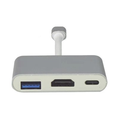 Adaptador Multipuerto USB-C 3.1 A HDMI 4K / USB 3.0 / USB – C / Alta Velocidad de Transmisión de Datos / Admite Carga Rápida (PD) en el Puerto USB – C - Imagen 2