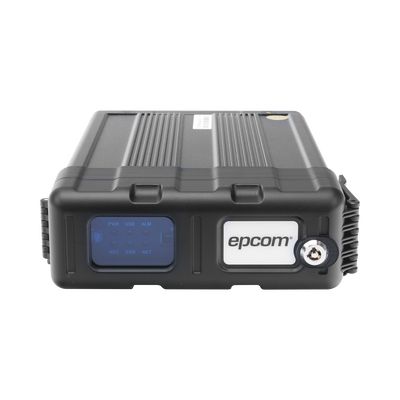 NUBE EPCOMGPS / DVR Móvil / 4 Canales AHD 2 Megapixel / Almacenamiento en Memoria SD / H.265 / Chip IA Embebido / Soporta 4G / WiFi / GPS - Imagen 2