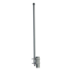 Antena omnidireccional de 2.4 GHz, Cobertura a 360&ordm;, Cobertura amplia y flexible , Ganancia 15 dBi, dimensiones 3.8 x 1.5 mts , conector N-Hembra, con montaje incluido