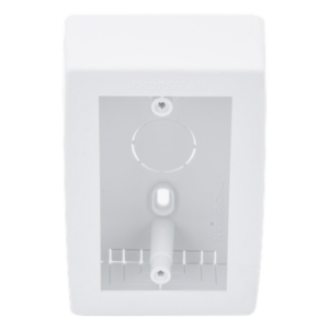 Caja de Registro Universal, Color Blanco de PVC Auto Extinguible (7902-02001)