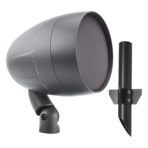 exterior | altavoz de 2 vías | Acoustiscape 6.5in | 50 Watts | 8 ohms| 70V/100V | Switchable | incluye estaca