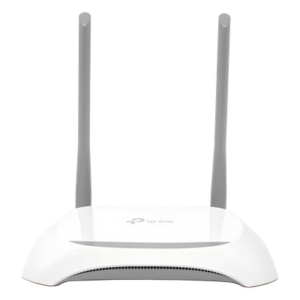 Router Inalámbrico WISP, 2.4 GHz, 300 Mbps, 2 antenas externas omnidireccional 5 dBi, 4 Puertos LAN 10/100 Mbps, 1 Puerto WAN 10/100 Mbps, control de ancho de banda