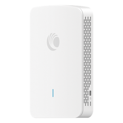 Punto de Acceso Empresarial Wi-Fi 6 / Con diseño para Pared / 3 Puertos Gigabit (1 con Salida PoE) / Doble banda en ( 2.4 y 5 GHz) / Hasta 2.5 Gbps / Gestión desde la Nube / Alimentación PoE af