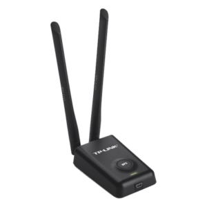 Adaptador de alta potencia USB inalámbrico/ WiFi N 300 Mbps / Frecuencia de 2.4 GHz / 2 Antenas Externas de 5 dBi / Compatibilidad Windows y Linux