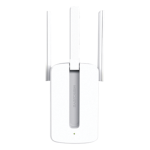 Repetidor / Extensor de Cobertura WiFi N / MU-MISO / 300 Mbps 2.4 GHz / 3 antenas externas / Botón WPS