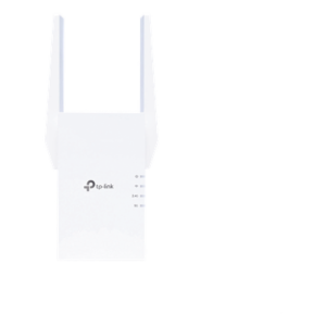 Repetidor / Extensor de Cobertura WiFi AX 1500 Mbps, doble banda 2.4 GHz y 5 GHz, con 1 puerto 10/100/1000 Mbps