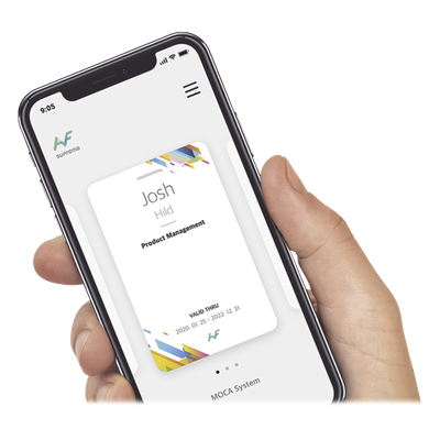 Tarjeta Virtual de Mantenimiento compatible con lectores Bluetooth de Suprema