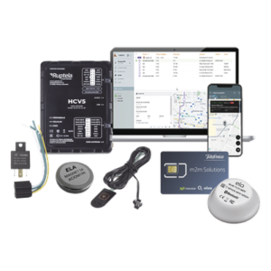 Kit de Localizador 4G LTE / 1 BLUEPUCKMAGKIT + 1 MICSIM25GPS y datos por 1 año + 1 EPCOMGPSMENSUAL + RELAY + Botón SOS