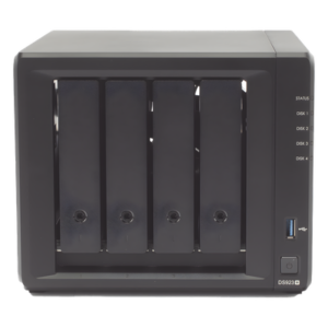 Servidor NAS de 4 Bahías (Expandible a 9 Bahías) / Hasta 162 TB / Servicio Nube Gratis (P2P) / Administración Remota y Respaldo Programado