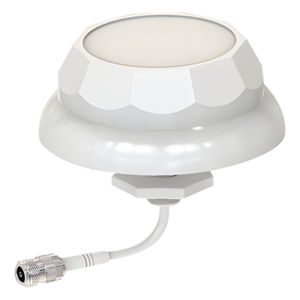 Antena tipo domo, frecuencia (2.4 GHz) , ganancia de 3 dBi, conector N-hembra, perfecto para oficina o edificio