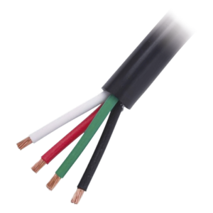 Cable de Uso Rudo / 4 Hilos / Calibre 18 AWG / 600 V / Rollo 100 m