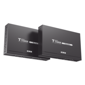 Kit Extensor MATRICIAL HDMI para distancias de 120 metros | Resolución 4K @ 30Hz | Cat6 | Soporta 100 TX de entrada e Ilimitados RX en la salida | Control por PC, Control Remoto y Botón | Compatible con Switch IGMP.