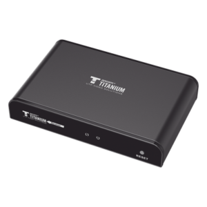 Receptor Compatible para Kits TT-383PRO4.0 / Resolución 1080P@60Hz / Cat 5e/6 / Distancia de 120 m / Control IR / Protocolo HDbitT / Compatible con Switch Gigabit .