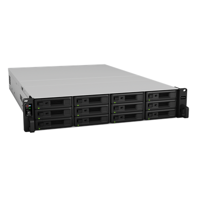 Servidor de Almacenamiento Synology RackStation RS3621RPxs | 12 Bahías | Procesador Intel Xeon D-1531 de 6 Núcleos | 8 GB DDR4 ECC | Expandible a 36 Bahías | Energía Redundante | Compatible con Virtualización y RAID. - Imagen 3