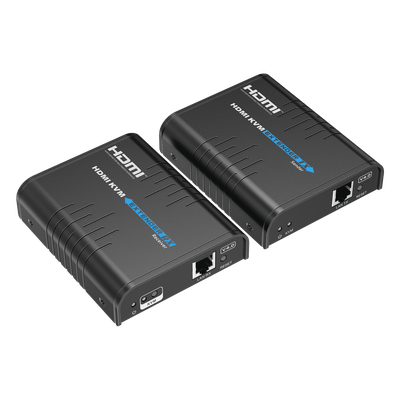 Kit extensor KVM (HDMI y USB) hasta 120 metros | Resolución 1080P @ 60 Hz | Soporta STP y UTP CAT6 | Soporta Switch Gigabit para control KVM múltiple | Soporta hasta 253 receptores | Transmite el Video y Controla tu DVR vía USB - Imagen 3