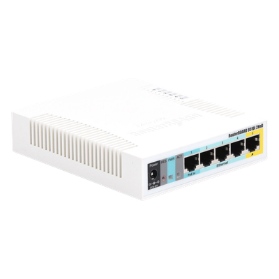 RouterBoard, 5 Puertos Fast, 1 Puerto USB, WiFi 2.4 GHz 802.11 b/g/n, Gran Cobertura con Antena 2.5 dbi, hasta 1 Watt de Potencia - Imagen 2