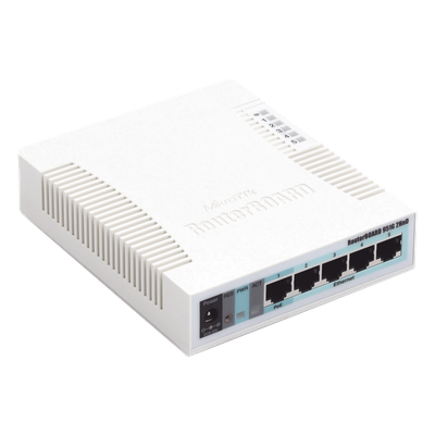 RouterBoard, 5 Puertos Gigabit Ethernet, 1 Puerto USB, WiFi 2.4 GHz 802.11b/g/n, Antena de 2.5 dbi hasta 1W de potencia - Imagen 3