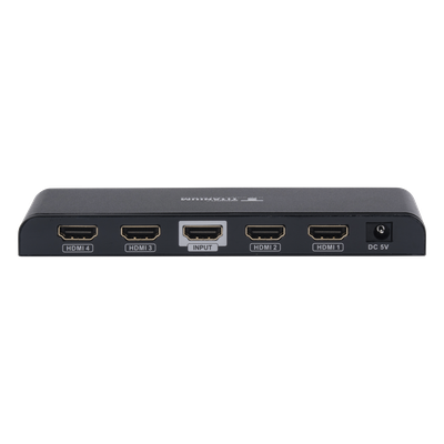 Divisor (Splitter) HDMI 4K de 1 Entrada a 4 Salidas (Simultaneas) / Soporta 4K×2K / Soporta hasta 4 equipos con conexión en Cascada / HDMI 3D / HDR / HDMI 1.4 / HDCP 1.4 / Audio PCM / Longitud del cable de entrada ≤30m y salida ≤25m. - Imagen 6