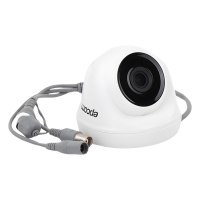 Turret TURBOHD 5 Megapíxel / 85° de Visión / Lente 2.8 mm / Interior / IR EXIR 20 mts / TVI-AHD-CVI-CVBS / Policarbonato - Imagen 3